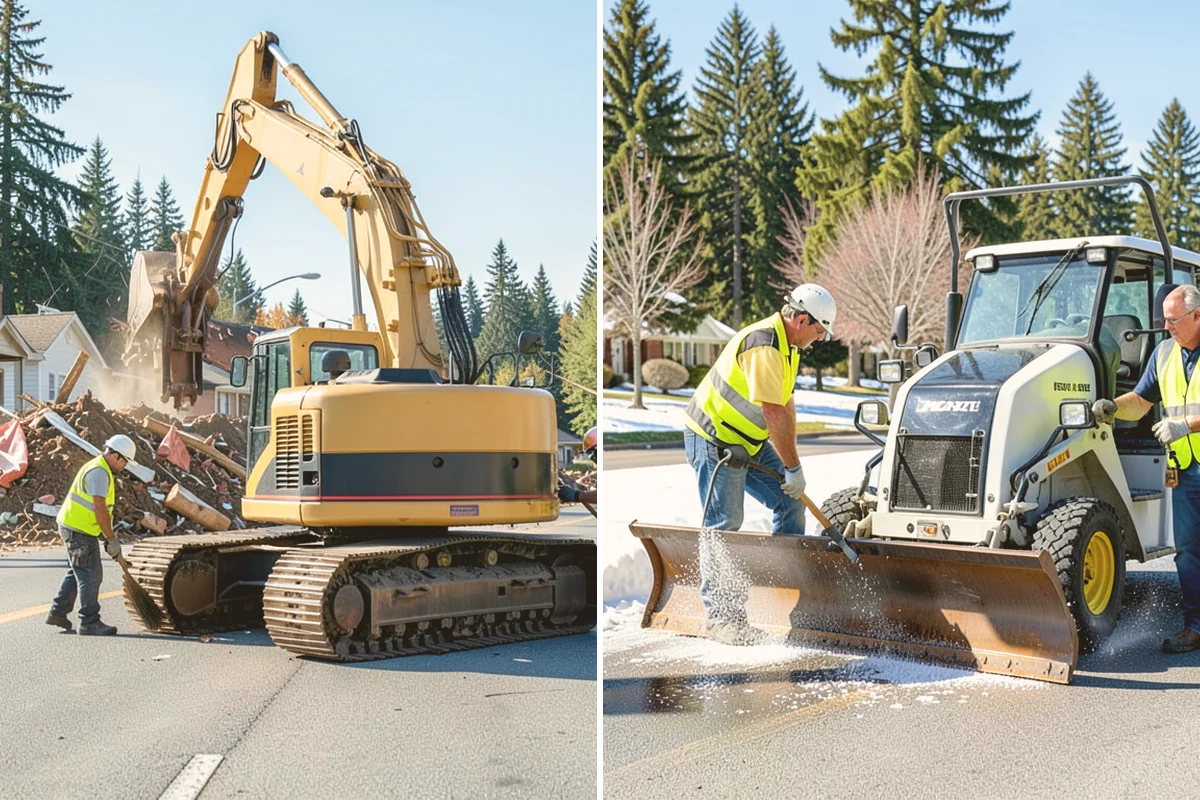 Seasonal Snow Removal Contract in Langley, Island County, WA - Define scope, routes, and service levels