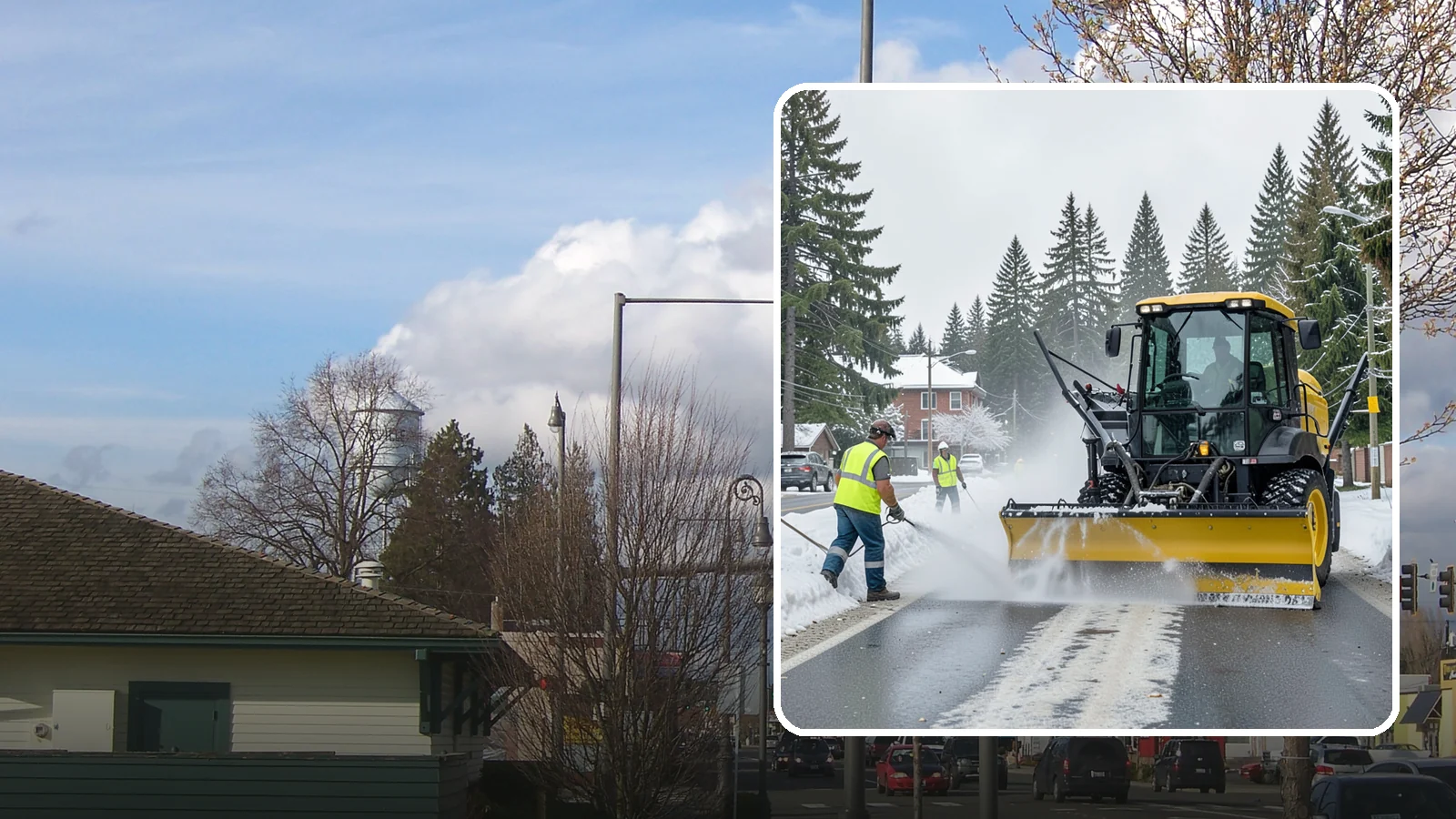 Seasonal Snow Removal Contract in Marysville, Snohomish County, WA - A full-season snow and ice contract giving agencies predictable coverage, budgeting, and accountability.