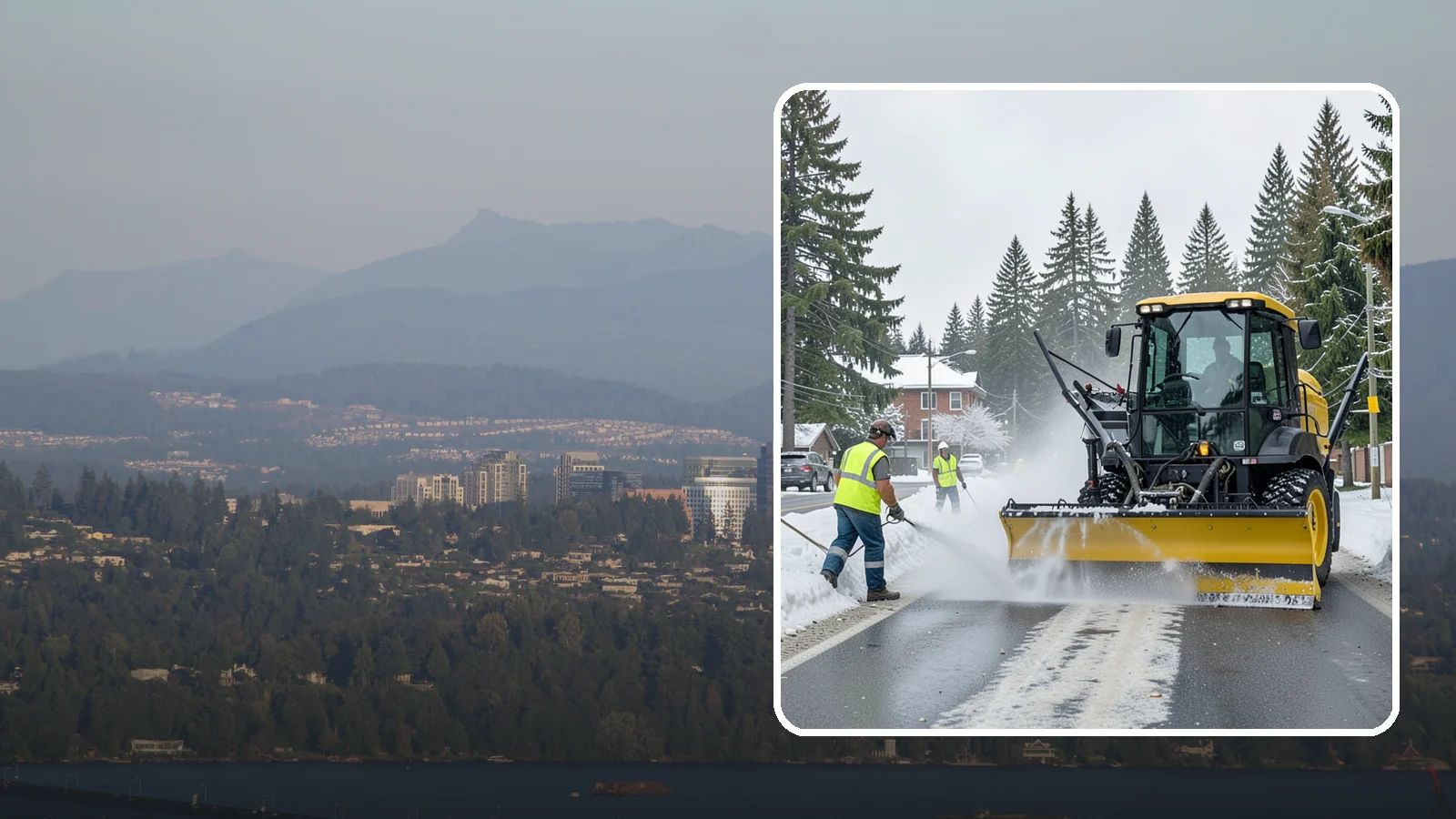 Seasonal Snow Removal Contract in Medina, King County, WA - A full-season snow and ice contract giving agencies predictable coverage, budgeting, and accountability.