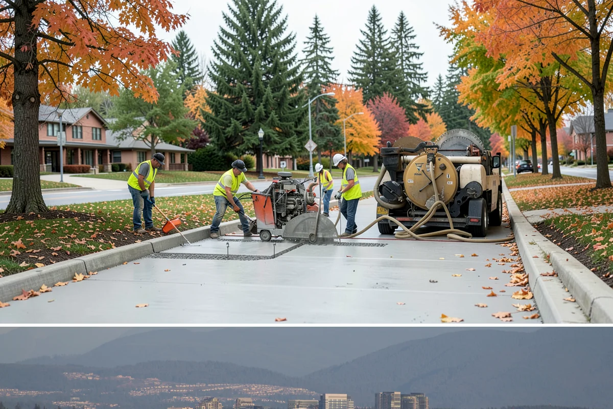Seasonal Snow Removal Contract in Medina, King County, WA - Full winter season under a single contract.