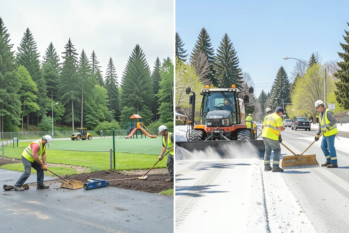 Seasonal Snow Removal Contract in Mill Creek, Snohomish County, WA - Define scope, routes, and service levels