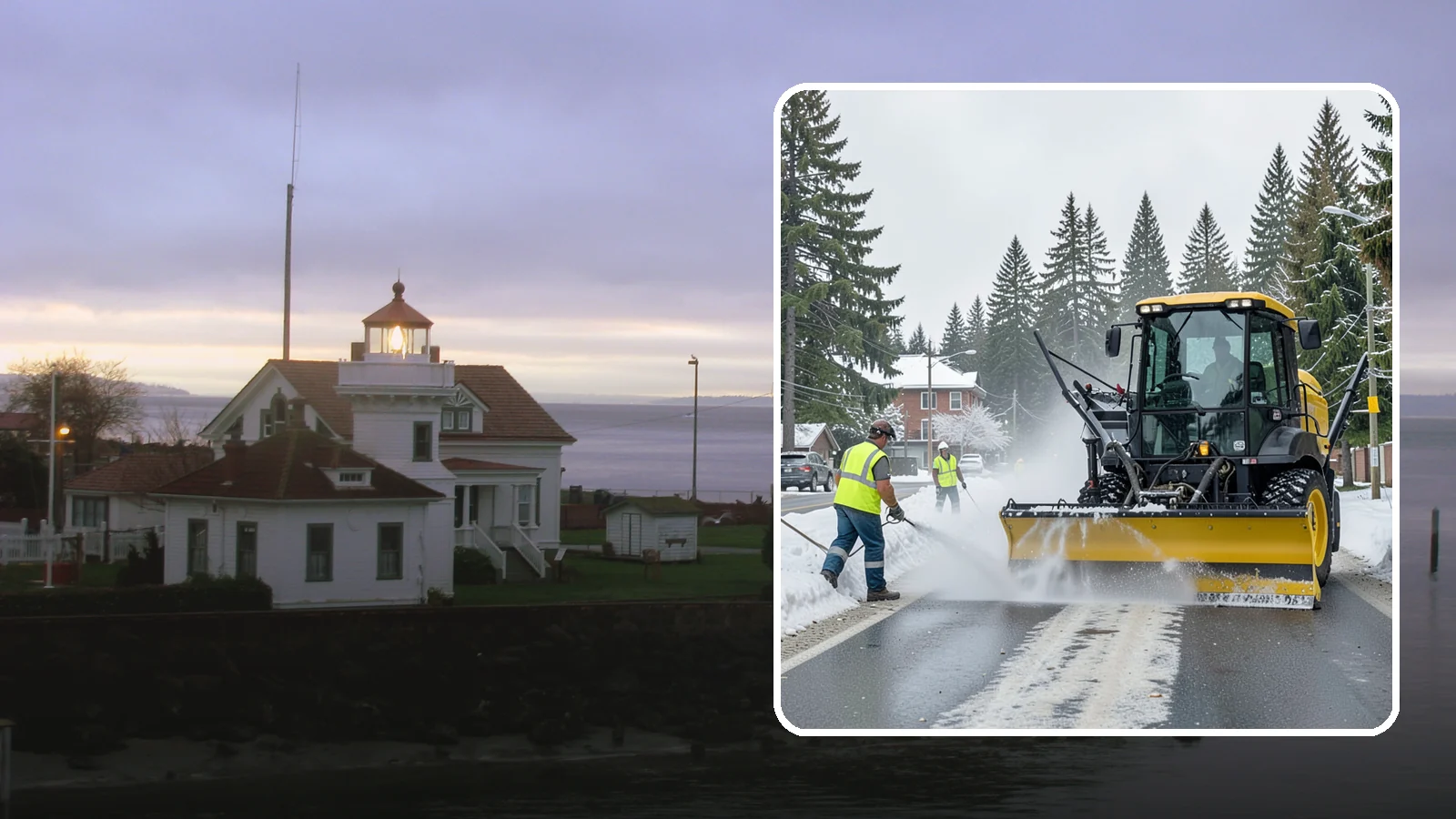 Seasonal Snow Removal Contract in Mukilteo, Snohomish County, WA - A full-season snow and ice contract giving agencies predictable coverage, budgeting, and accountability.