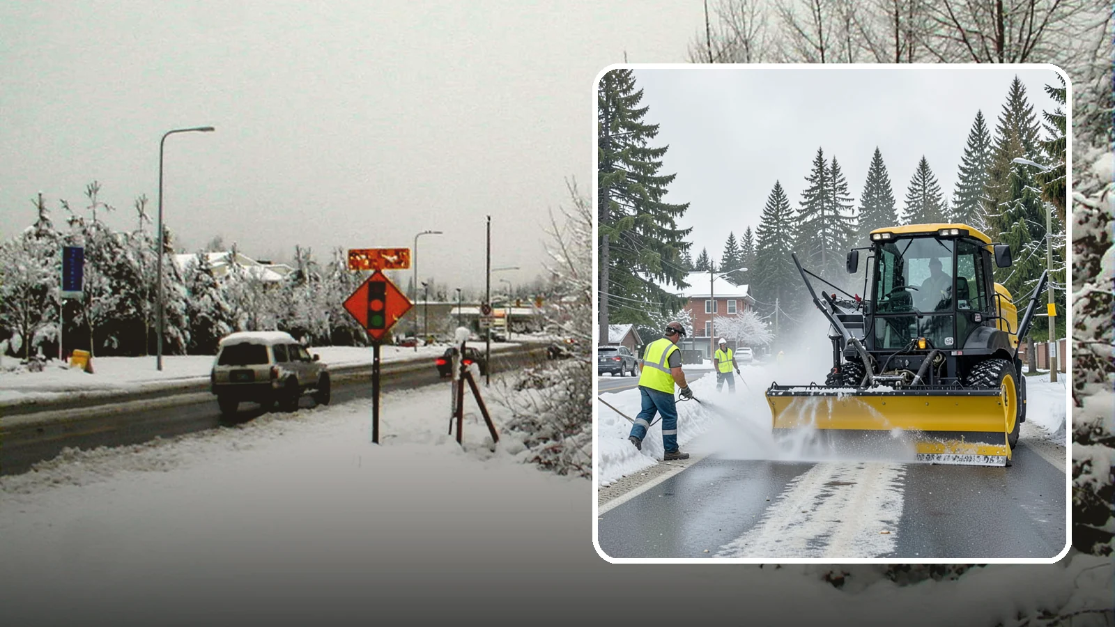 Seasonal Snow Removal Contract in Newcastle, King County, WA - A full-season snow and ice contract giving agencies predictable coverage, budgeting, and accountability.