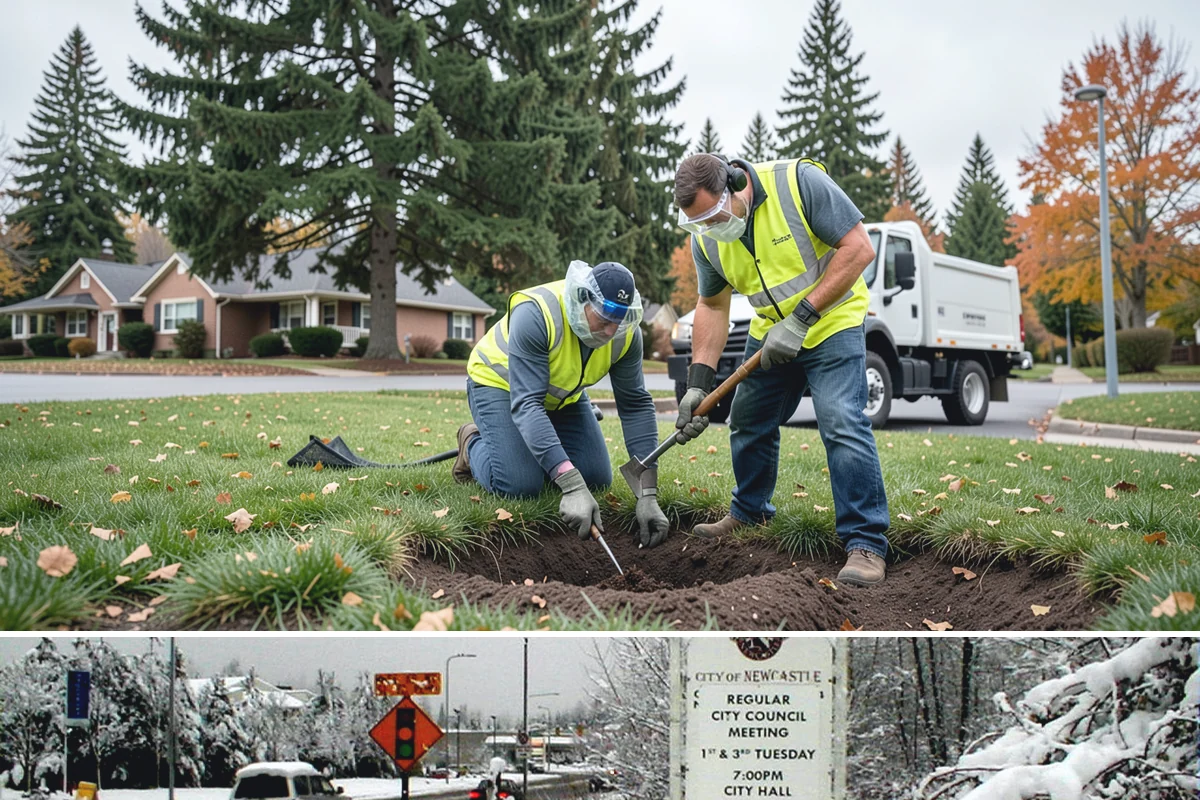 Seasonal Snow Removal Contract in Newcastle, King County, WA - Full winter season under a single contract.