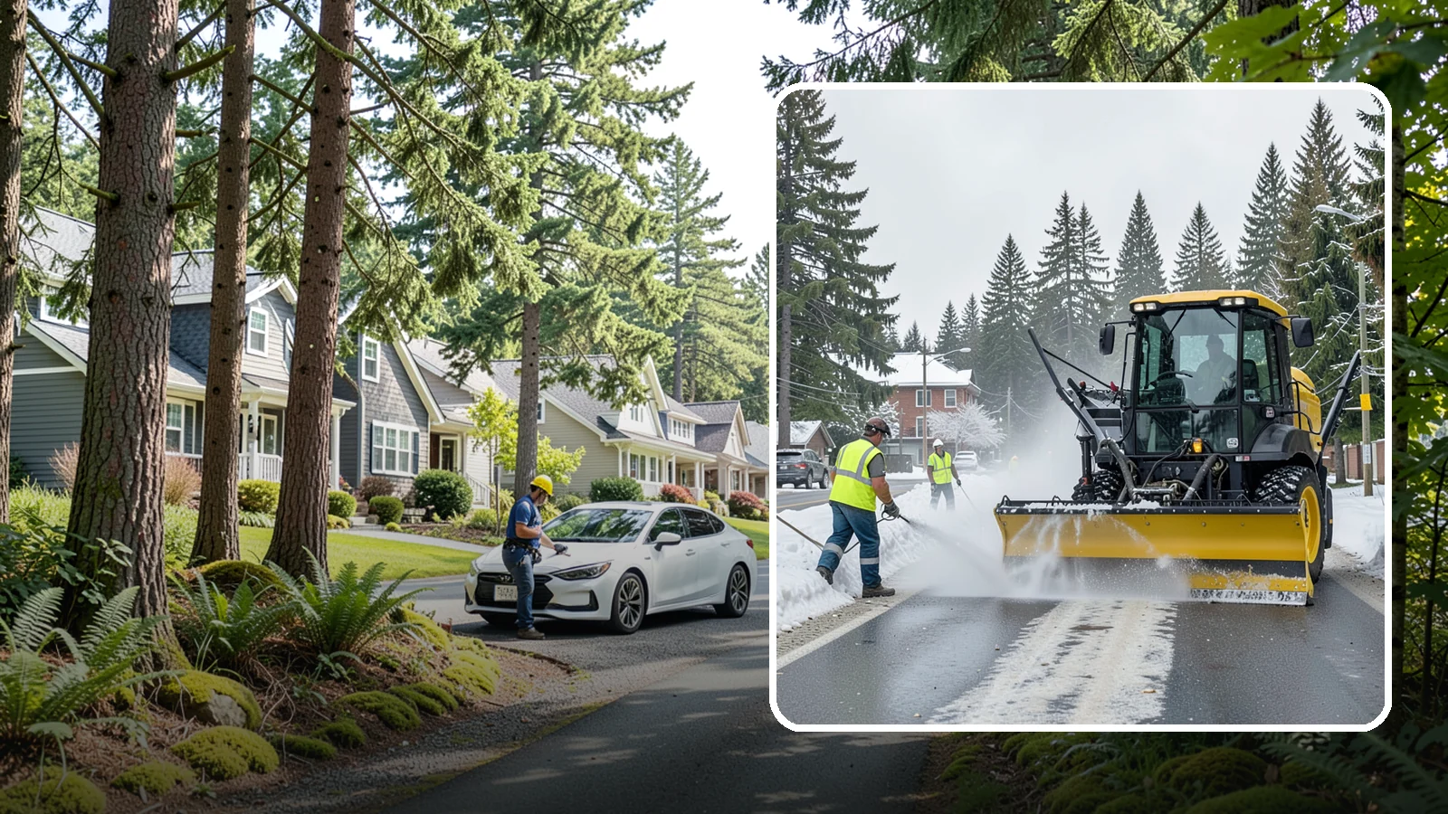 Seasonal Snow Removal Contract in Normandy Park, King County, WA - A full-season snow and ice contract giving agencies predictable coverage, budgeting, and accountability.