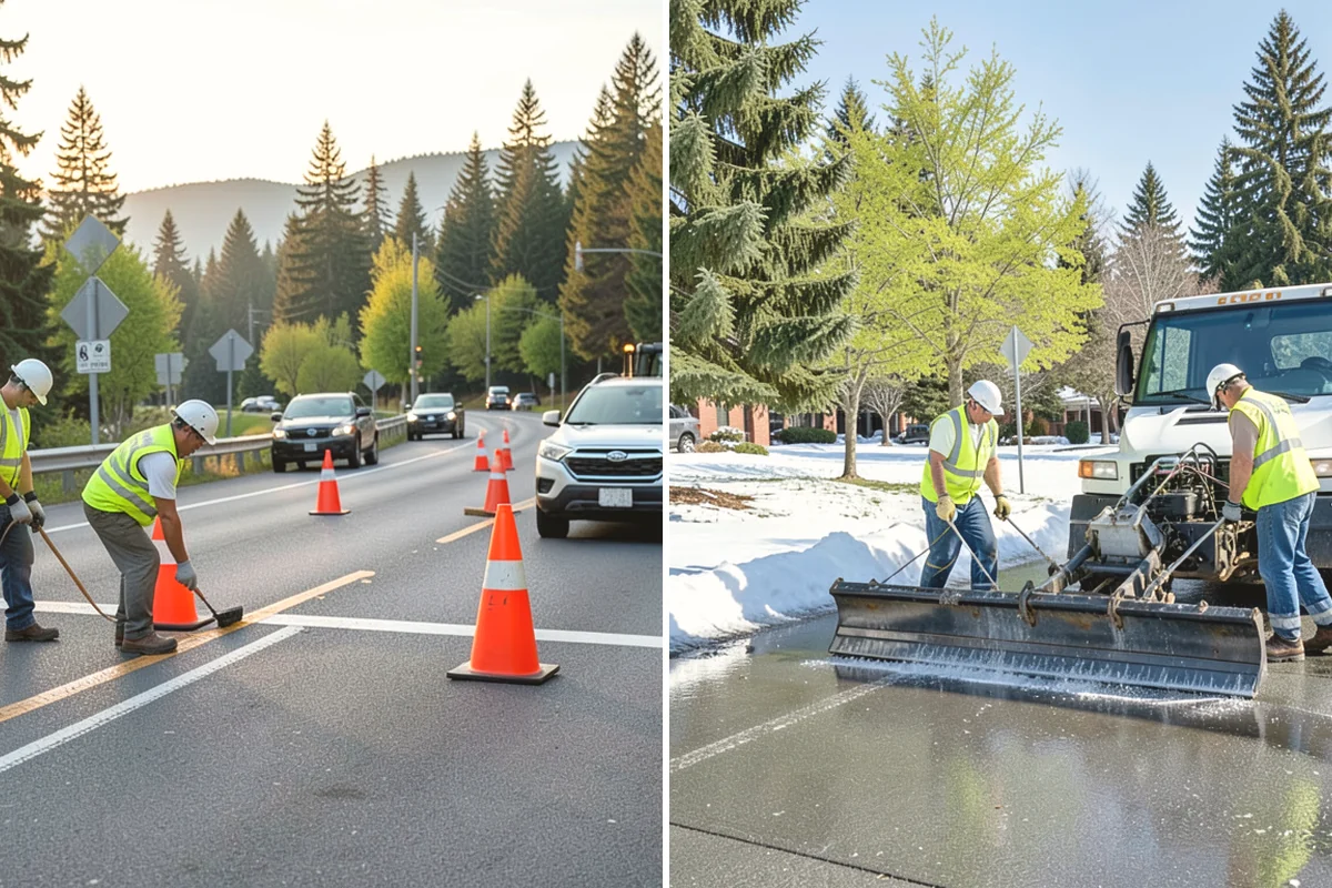 Seasonal Snow Removal Contract in Oak Harbor, Island County, WA - Define scope, routes, and service levels