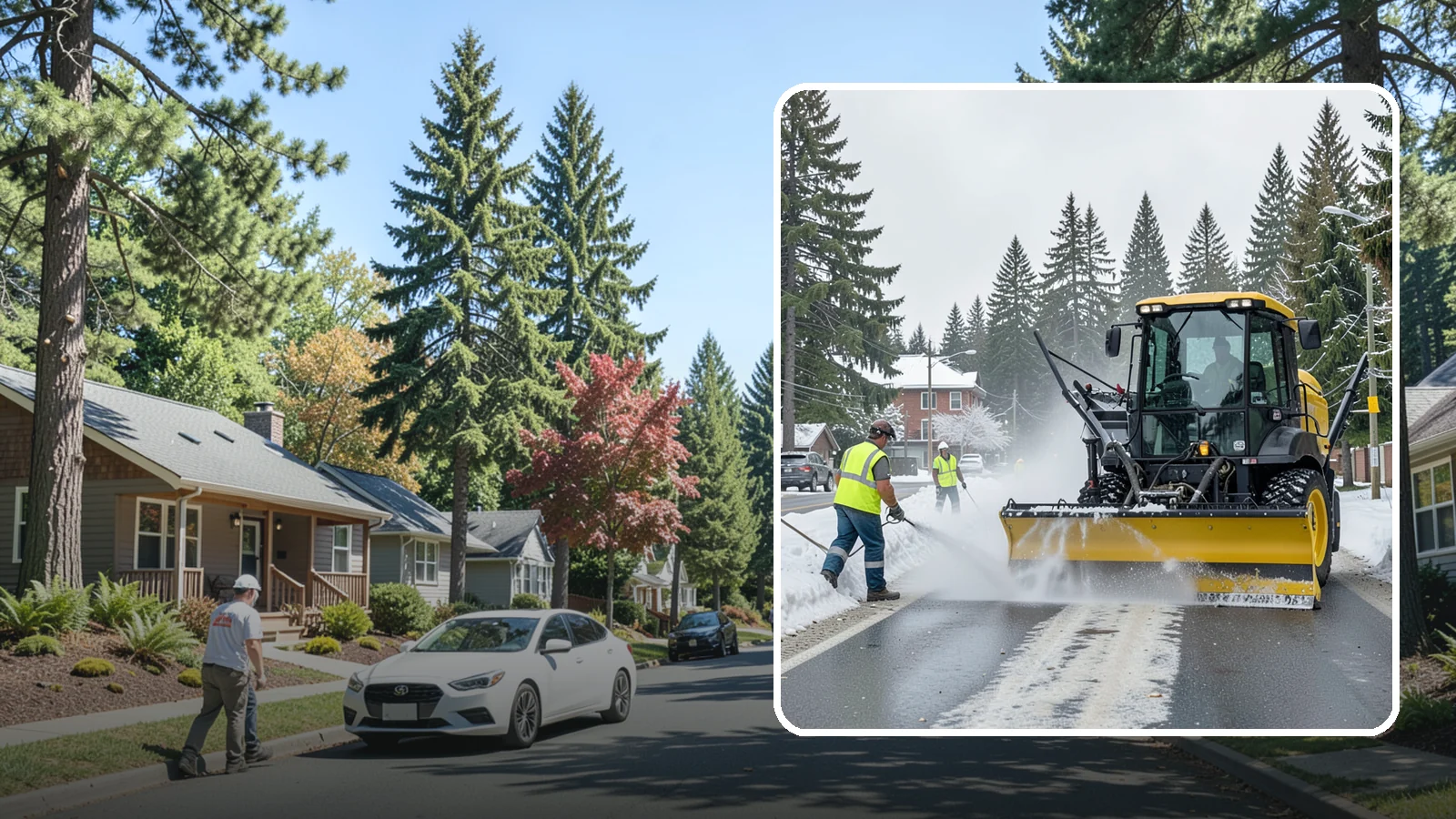Seasonal Snow Removal Contract in Orting, Pierce County, WA - A full-season snow and ice contract giving agencies predictable coverage, budgeting, and accountability.