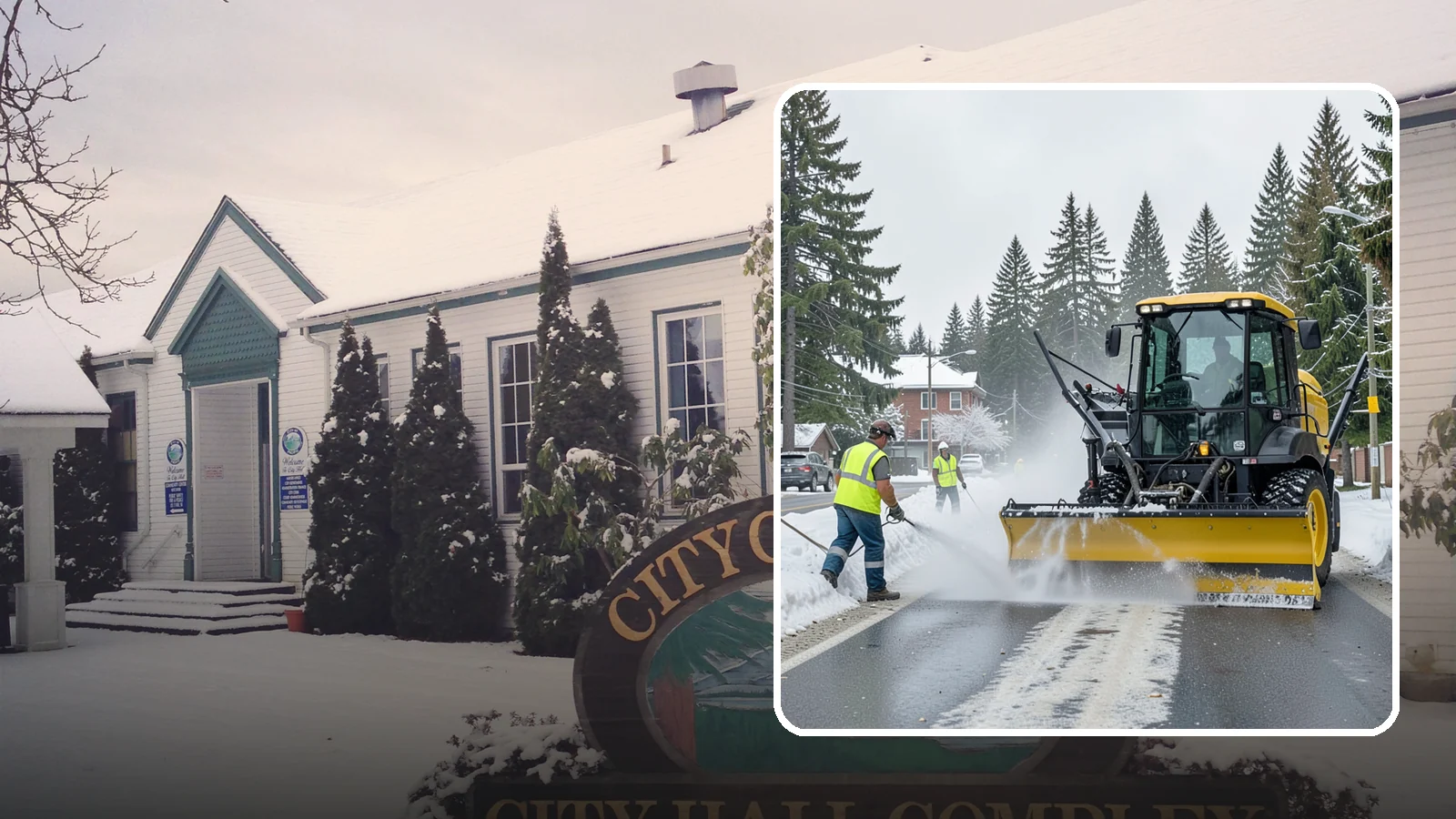 Seasonal Snow Removal Contract in Pacific, King County, WA - A full-season snow and ice contract giving agencies predictable coverage, budgeting, and accountability.