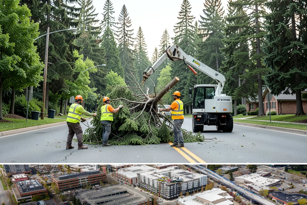 Seasonal Snow Removal Contract in Redmond, King County, WA - Full winter season under a single contract.