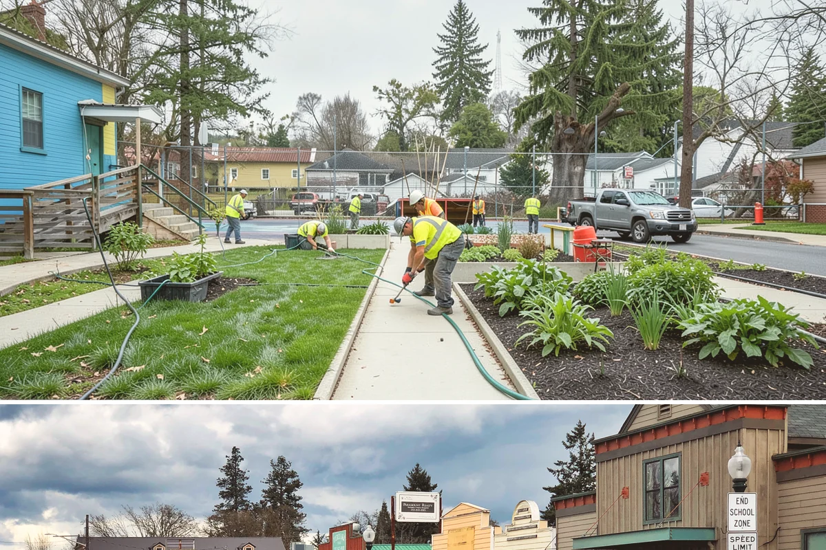 Seasonal Snow Removal Contract in Roy, Pierce County, WA - Full winter season under a single contract.