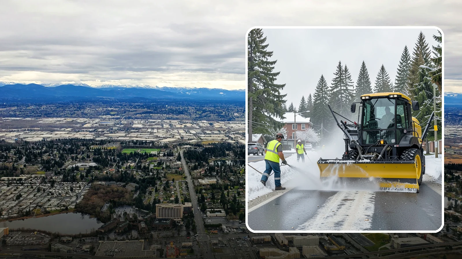 Seasonal Snow Removal Contract in SeaTac, King County, WA - A full-season snow and ice contract giving agencies predictable coverage, budgeting, and accountability.
