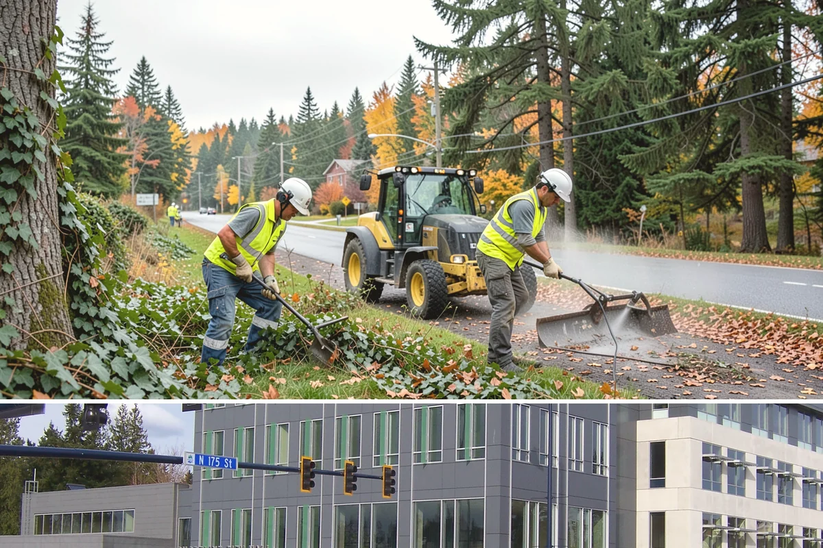 Seasonal Snow Removal Contract in Shoreline, King County, WA - Full winter season under a single contract.