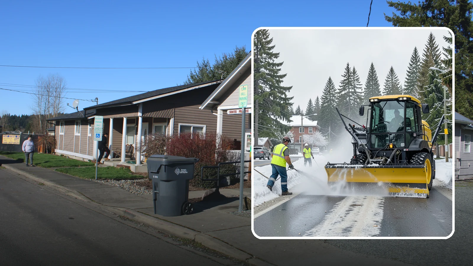 Seasonal Snow Removal Contract in South Prairie, Pierce County, WA - A full-season snow and ice contract giving agencies predictable coverage, budgeting, and accountability.