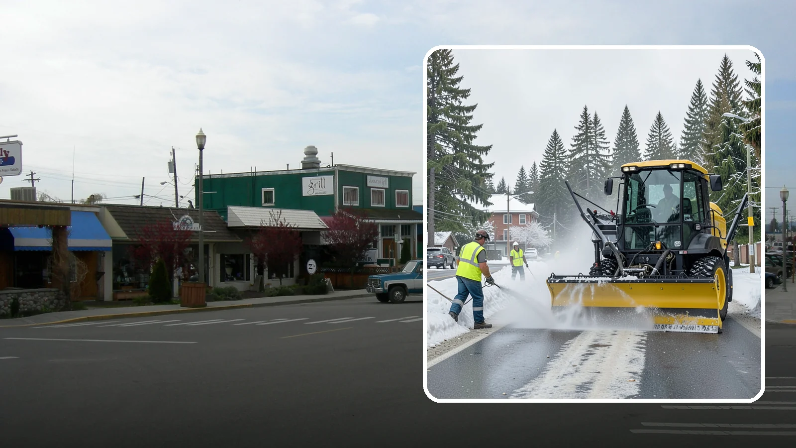 Seasonal Snow Removal Contract in Stanwood, Snohomish County, WA - A full-season snow and ice contract giving agencies predictable coverage, budgeting, and accountability.