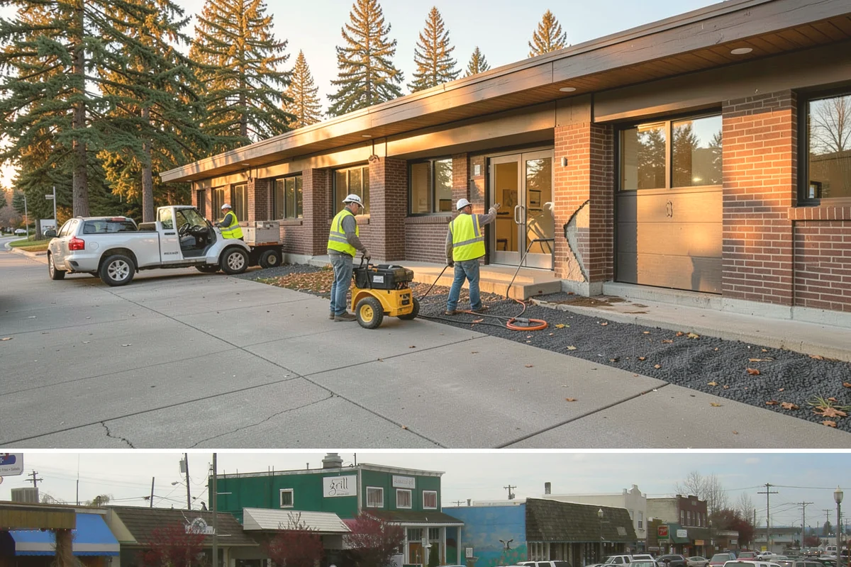 Seasonal Snow Removal Contract in Stanwood, Snohomish County, WA - Full winter season under a single contract.