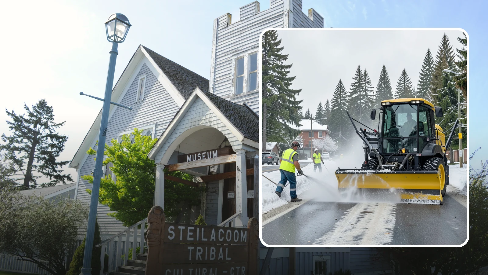 Seasonal Snow Removal Contract in Steilacoom, Pierce County, WA - A full-season snow and ice contract giving agencies predictable coverage, budgeting, and accountability.