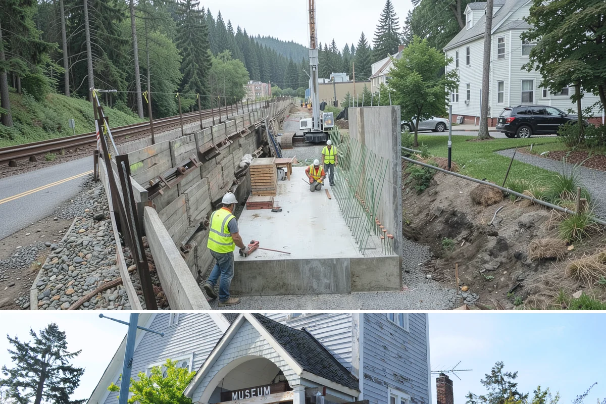 Seasonal Snow Removal Contract in Steilacoom, Pierce County, WA - Full winter season under a single contract.
