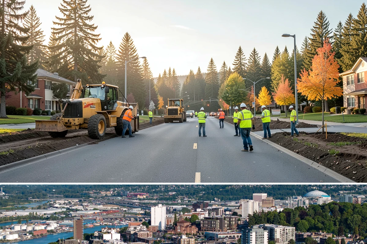 Seasonal Snow Removal Contract in Tacoma, Pierce County, WA - Full winter season under a single contract.