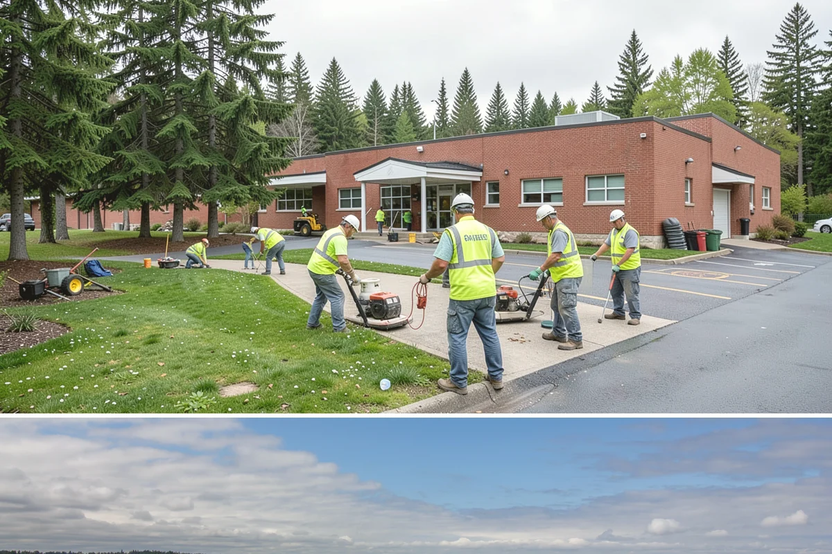 Seasonal Snow Removal Contract in University Place, Pierce County, WA - Full winter season under a single contract.