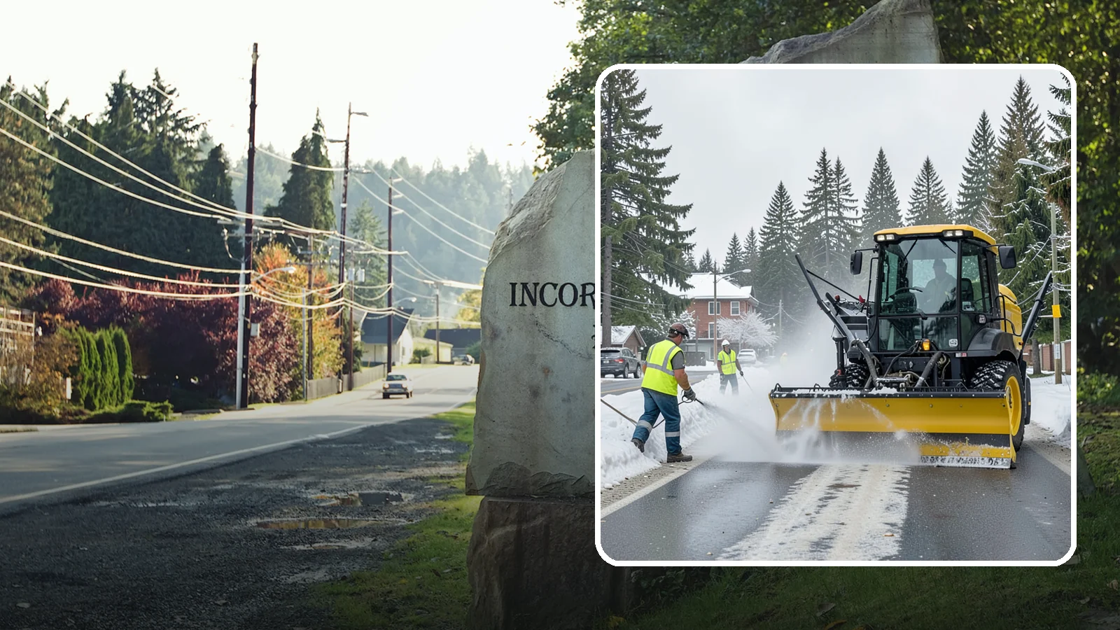 Seasonal Snow Removal Contract in Wilkeson, Pierce County, WA - A full-season snow and ice contract giving agencies predictable coverage, budgeting, and accountability.