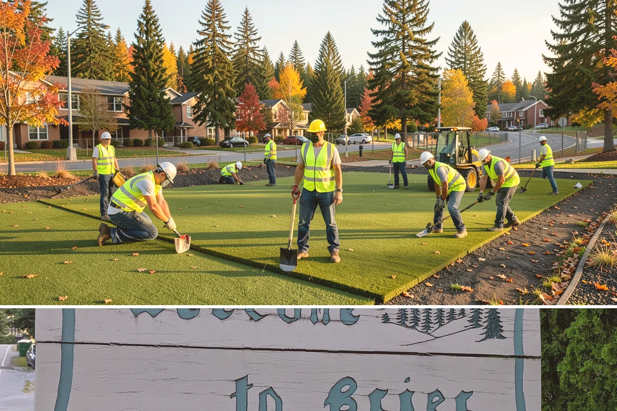 Security Fencing in Brier, Snohomish County, WA - Security fencing is installed year-round, with project timing coordinated to facility operations and drier ground conditions...