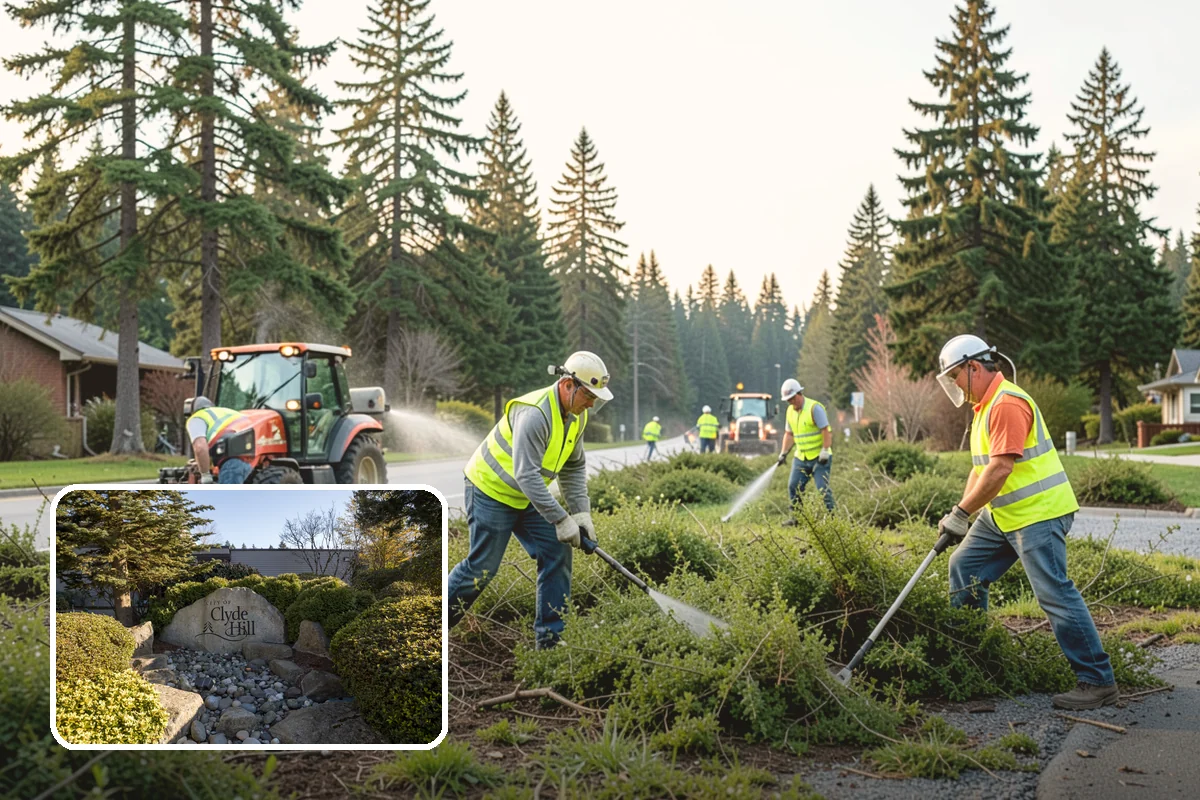 Security Fencing in Clyde Hill, King County, WA - Deters and delays intrusion at critical infrastructure