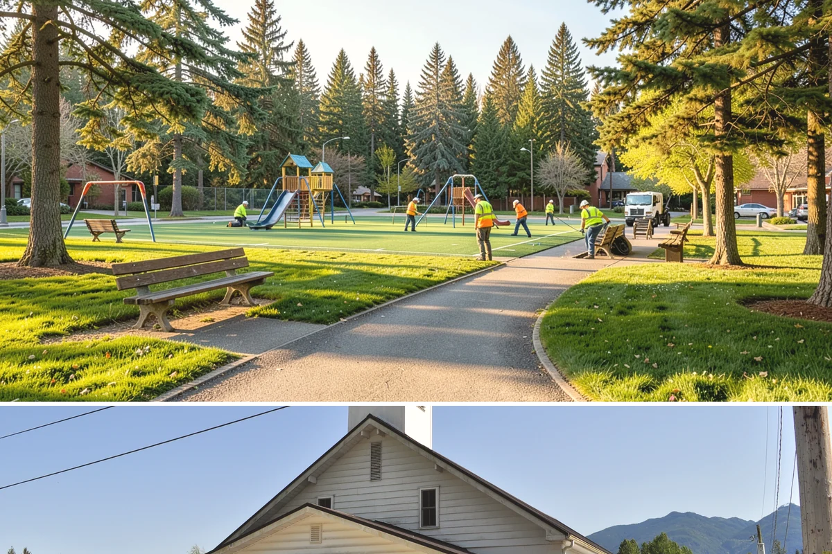Security Fencing in Concrete, Skagit County, WA - Security fencing is installed year-round, with project timing coordinated to facility operations and drier ground conditions...