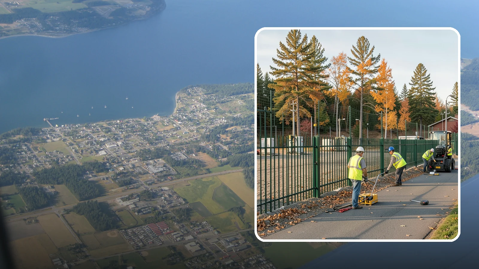 Security Fencing in Coupeville, Island County, WA - Install high-security fencing for utility sites, equipment yards, and sensitive public infrastructure.