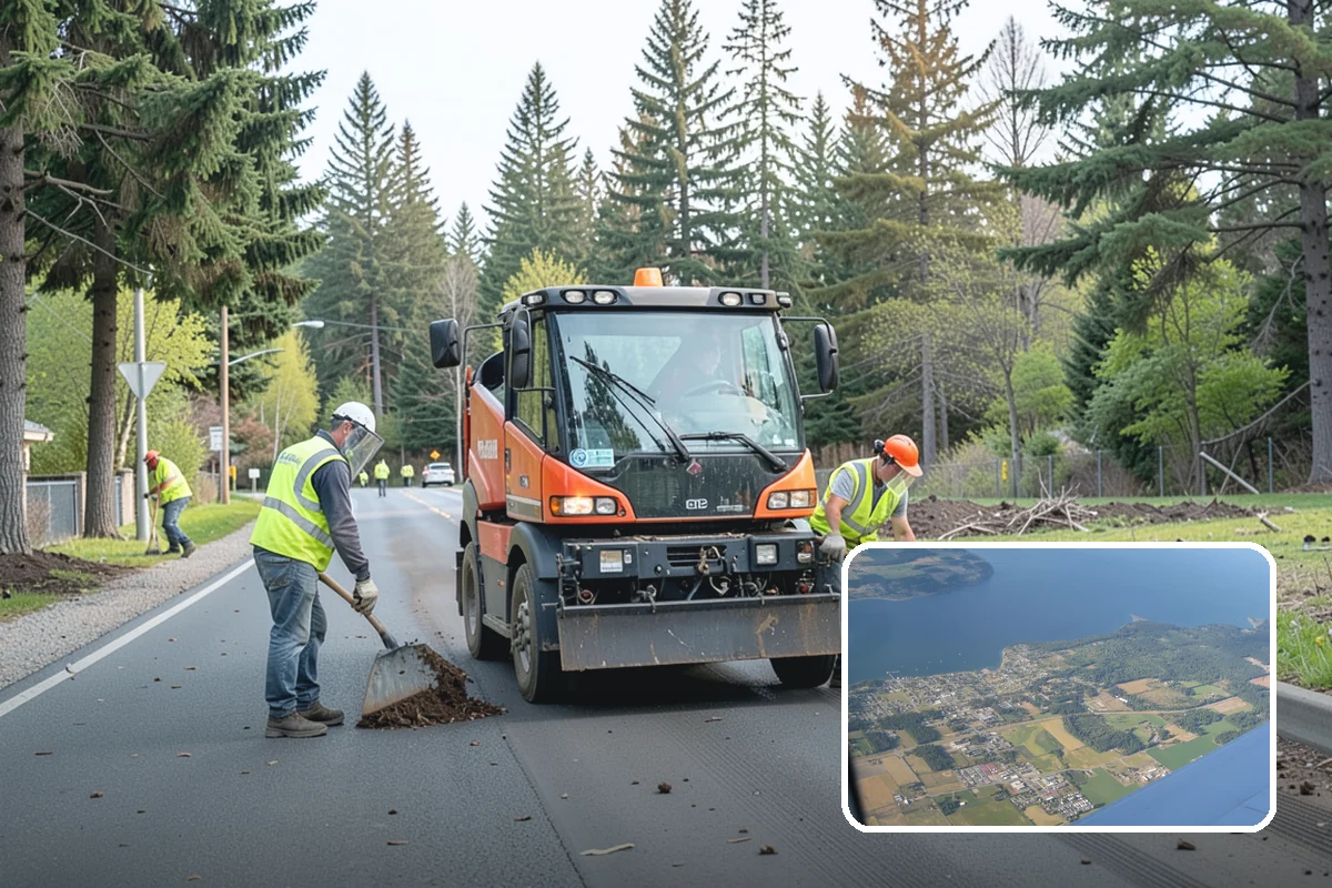 Security Fencing in Coupeville, Island County, WA - Deters and delays intrusion at critical infrastructure