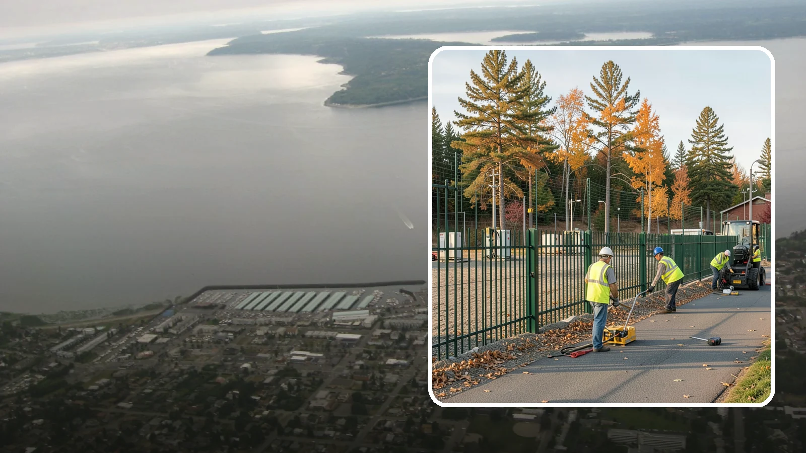 Security Fencing in Des Moines, King County, WA - Install high-security fencing for utility sites, equipment yards, and sensitive public infrastructure.