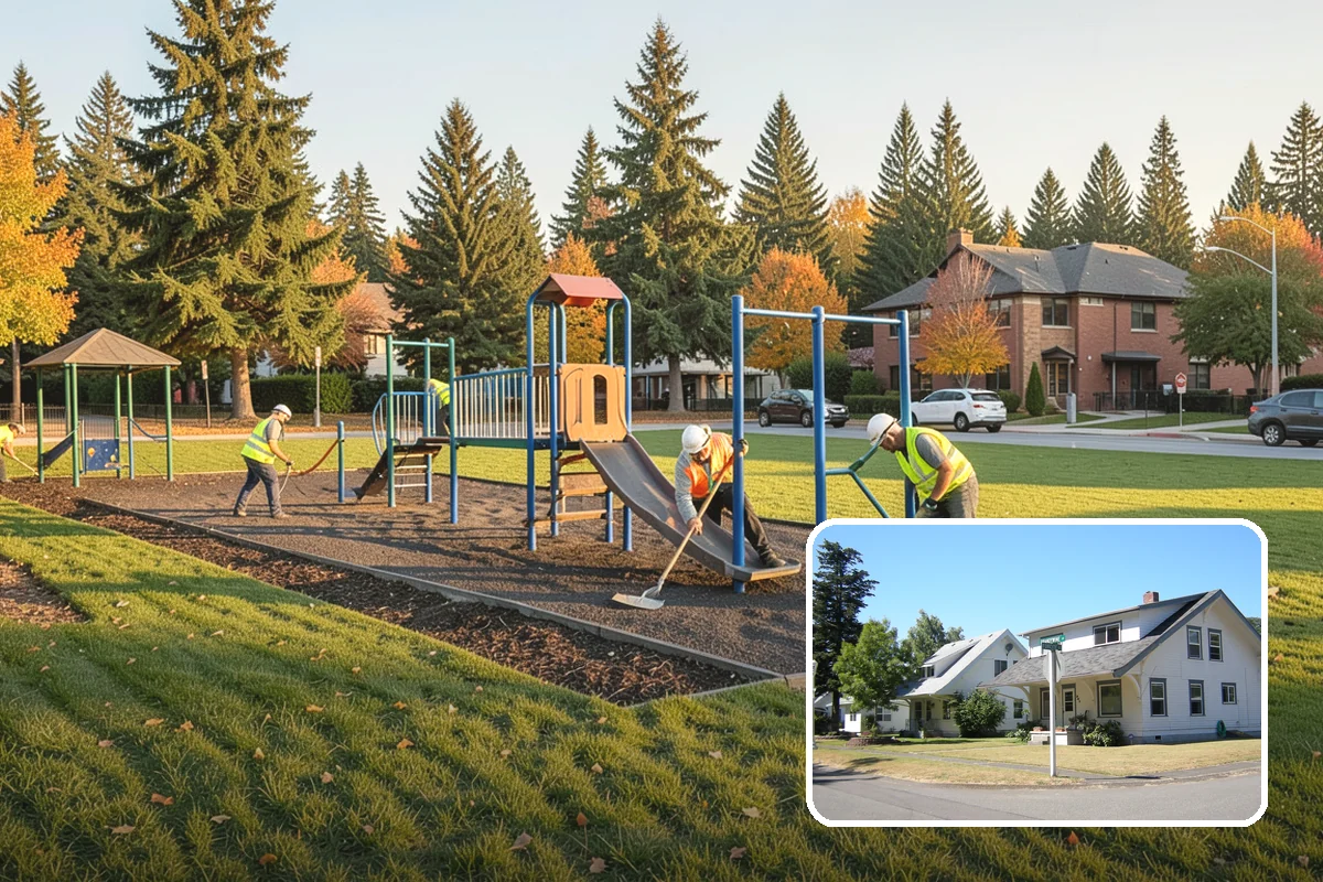 Security Fencing in DuPont, Pierce County, WA - Deters and delays intrusion at critical infrastructure