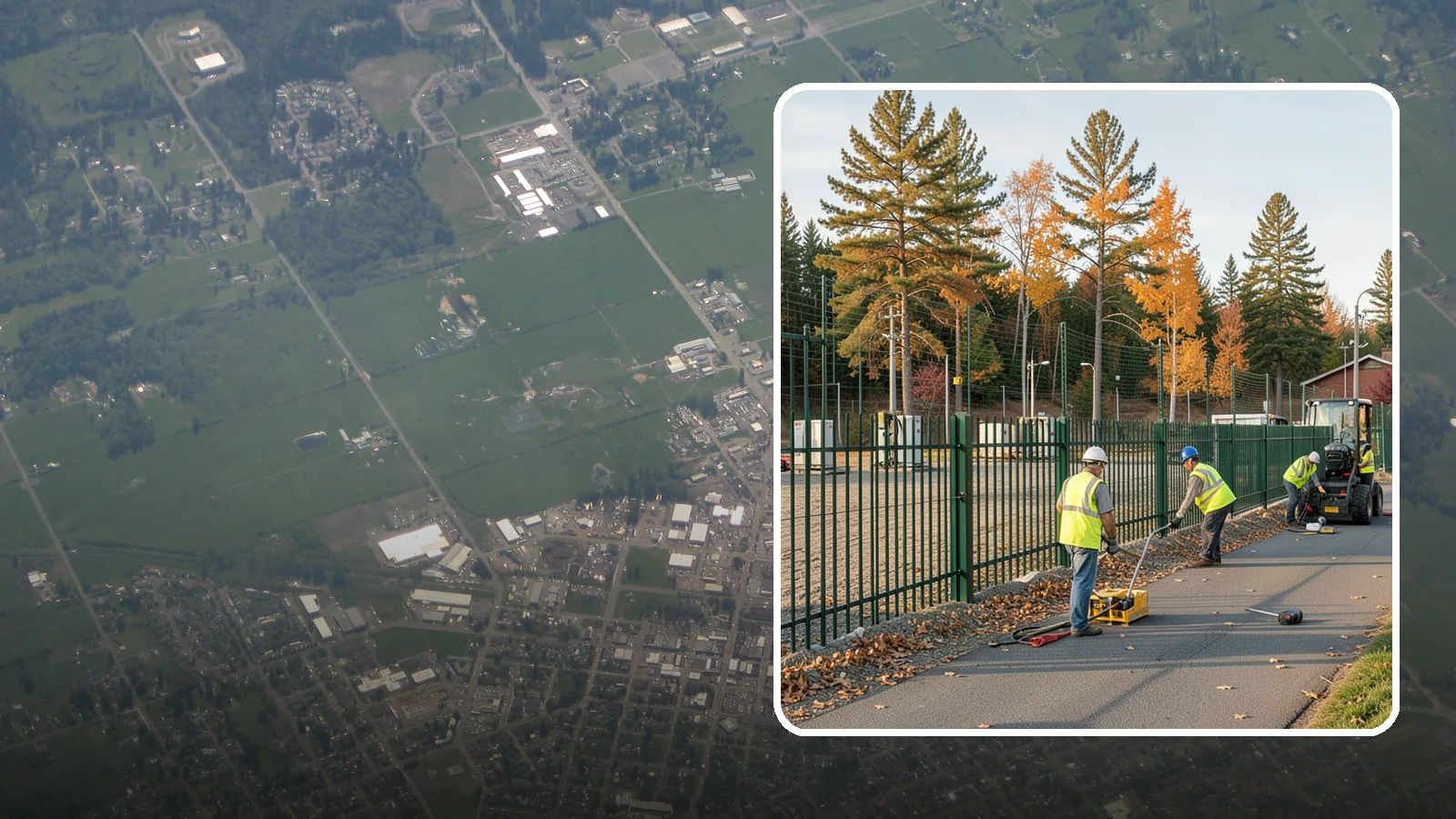Security Fencing in Enumclaw, King County, WA - Install high-security fencing for utility sites, equipment yards, and sensitive public infrastructure.
