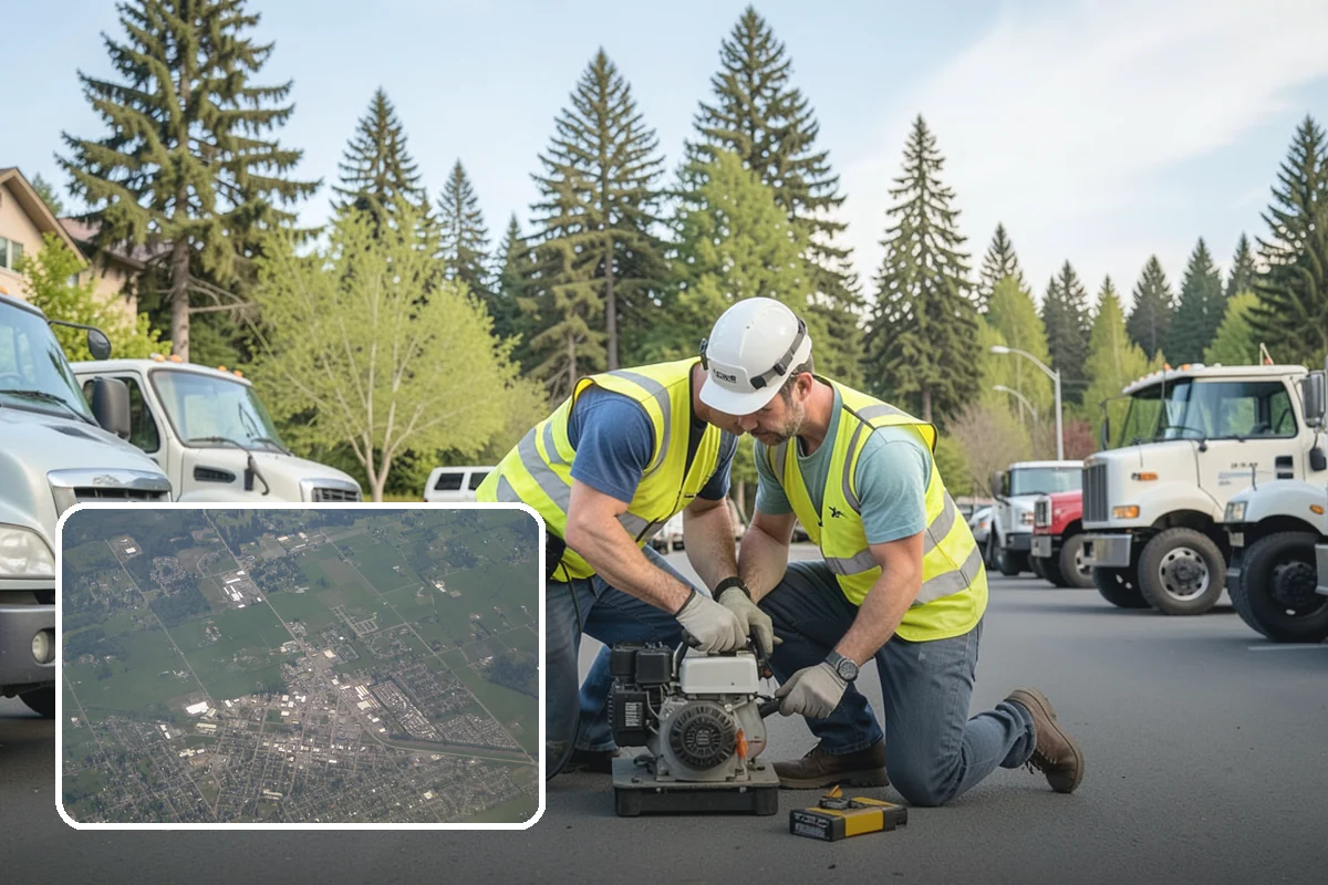 Security Fencing in Enumclaw, King County, WA - Deters and delays intrusion at critical infrastructure