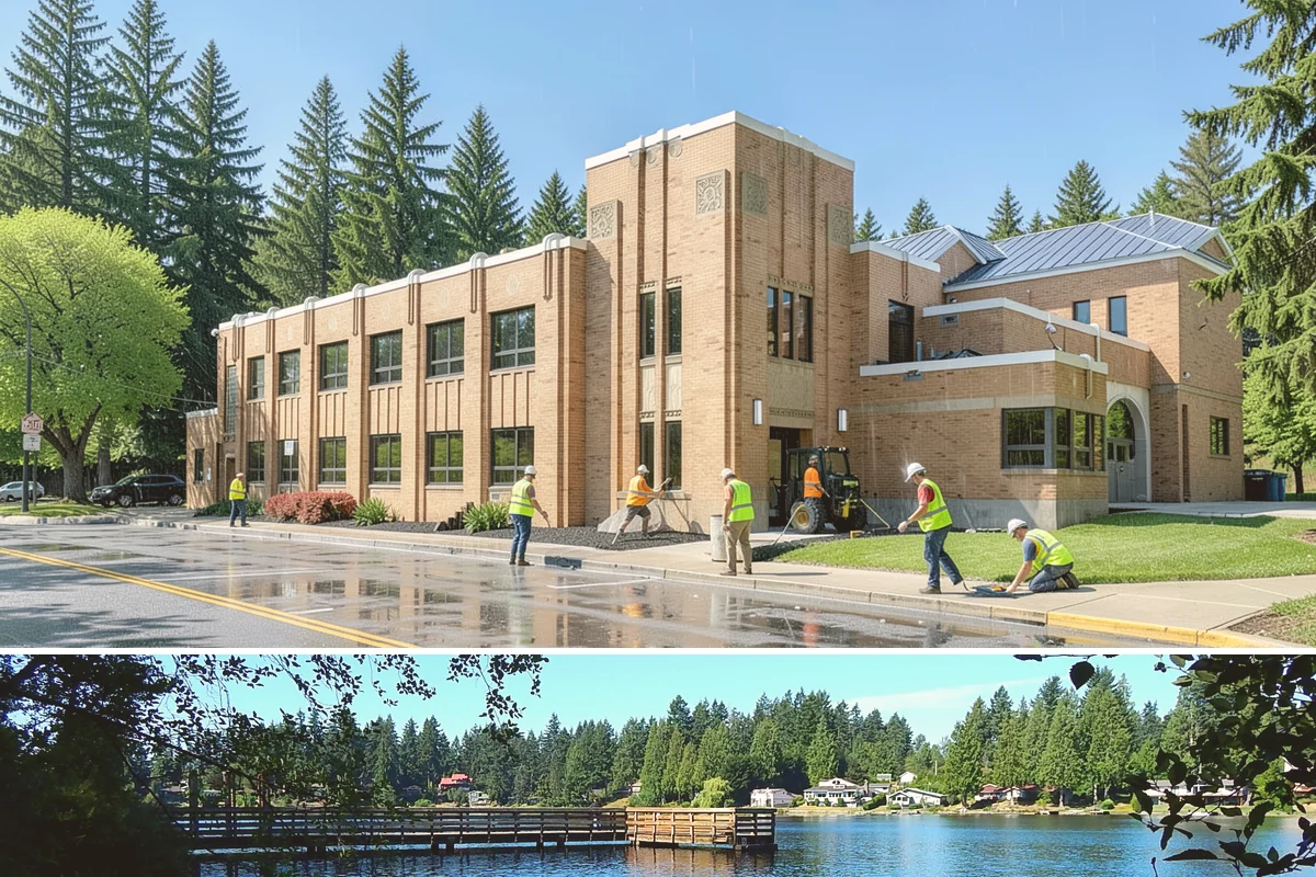 Security Fencing in Federal Way, King County, WA - Security fencing is installed year-round, with project timing coordinated to facility operations and drier ground conditions...