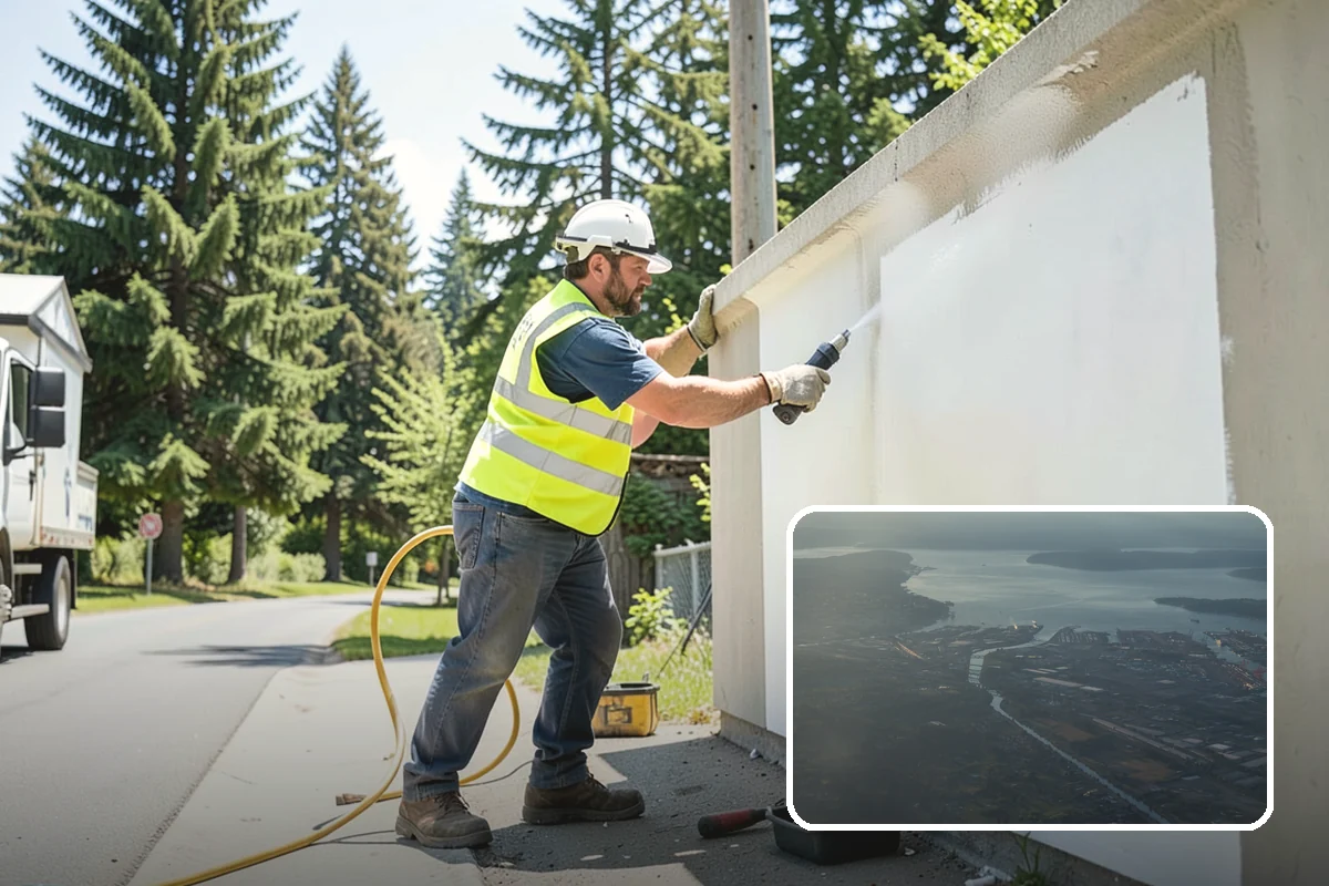 Security Fencing in Fife, Pierce County, WA - Deters and delays intrusion at critical infrastructure