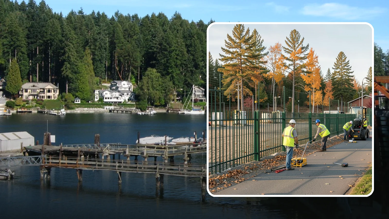 Security Fencing in Gig Harbor, Pierce County, WA - Install high-security fencing for utility sites, equipment yards, and sensitive public infrastructure.