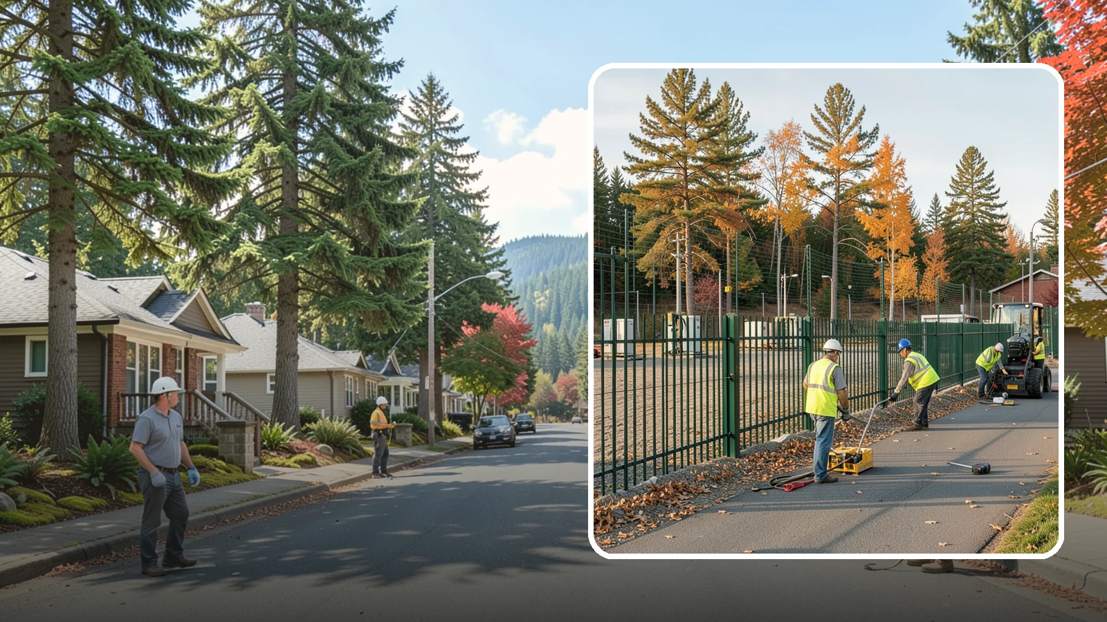 Security Fencing in Hunts Point, King County, WA - Install high-security fencing for utility sites, equipment yards, and sensitive public infrastructure.