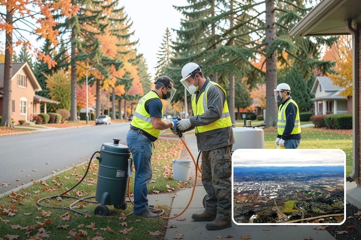 Security Fencing in Kent, King County, WA - Deters and delays intrusion at critical infrastructure
