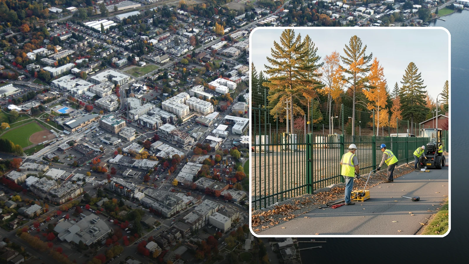 Security Fencing in Kirkland, King County, WA - Install high-security fencing for utility sites, equipment yards, and sensitive public infrastructure.