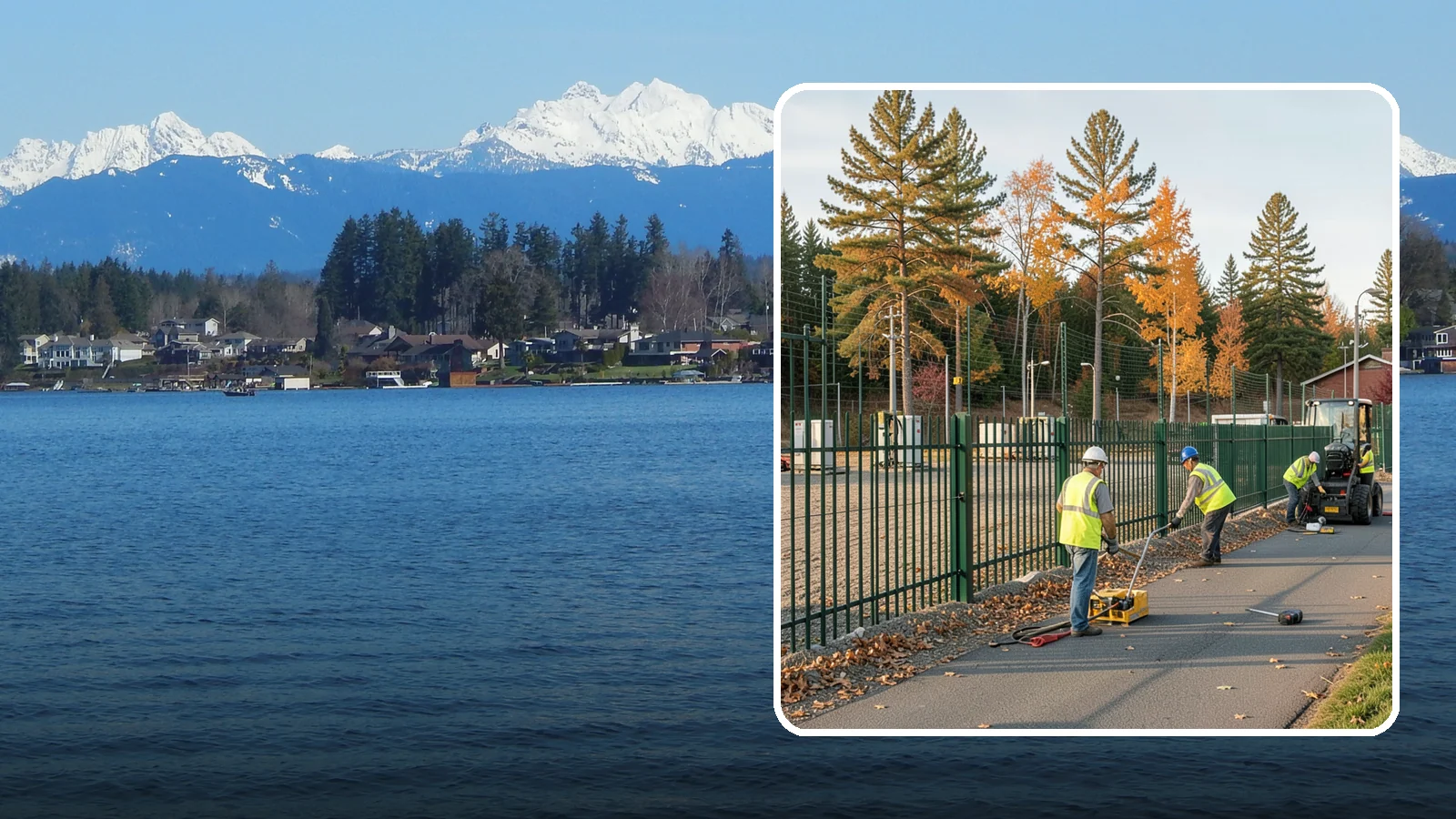 Security Fencing in Lake Stevens, Snohomish County, WA - Install high-security fencing for utility sites, equipment yards, and sensitive public infrastructure.