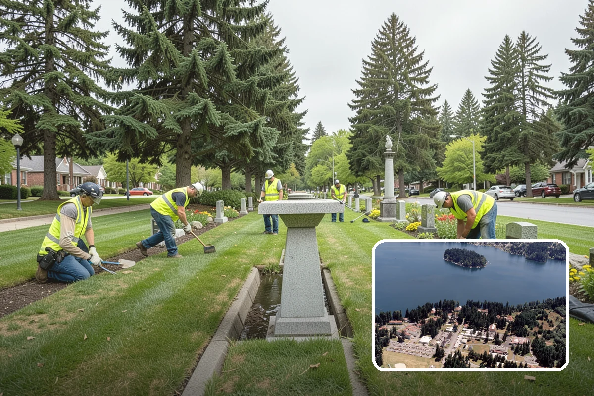 Security Fencing in Lakewood, Pierce County, WA - Deters and delays intrusion at critical infrastructure