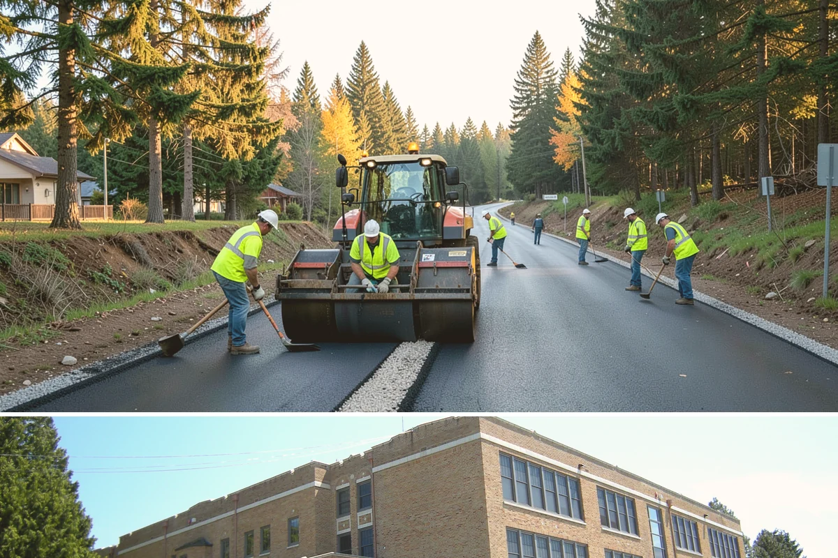 Security Fencing in Maple Valley, King County, WA - Security fencing is installed year-round, with project timing coordinated to facility operations and drier ground conditions...