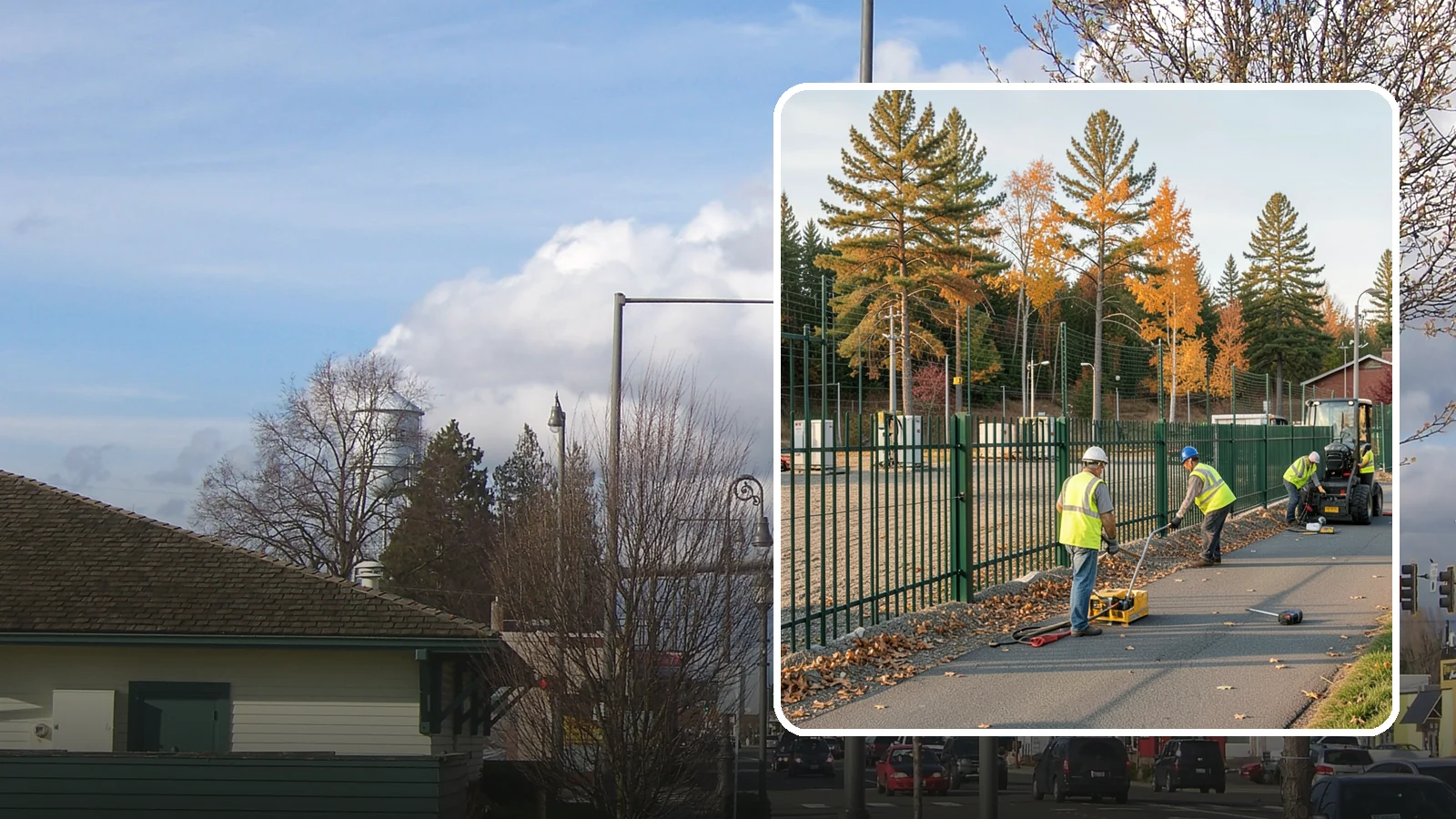 Security Fencing in Marysville, Snohomish County, WA - Install high-security fencing for utility sites, equipment yards, and sensitive public infrastructure.