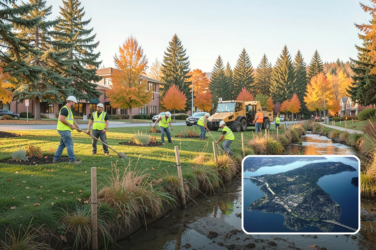 Security Fencing in Mercer Island, King County, WA - Deters and delays intrusion at critical infrastructure