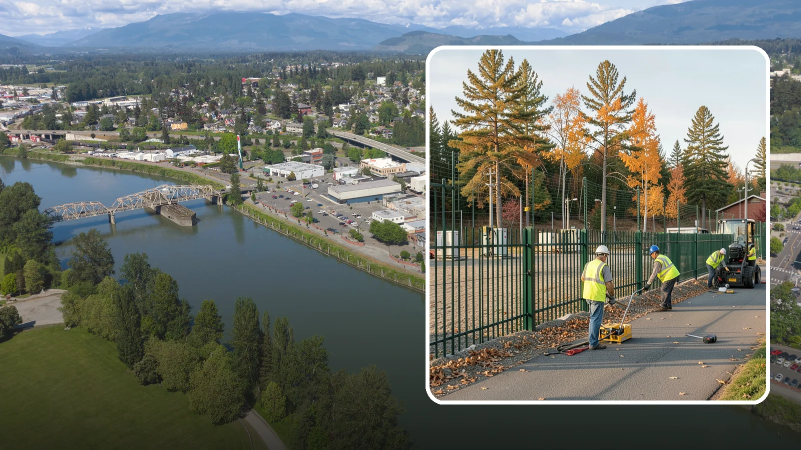 Security Fencing in Mount Vernon, Skagit County, WA - Install high-security fencing for utility sites, equipment yards, and sensitive public infrastructure.