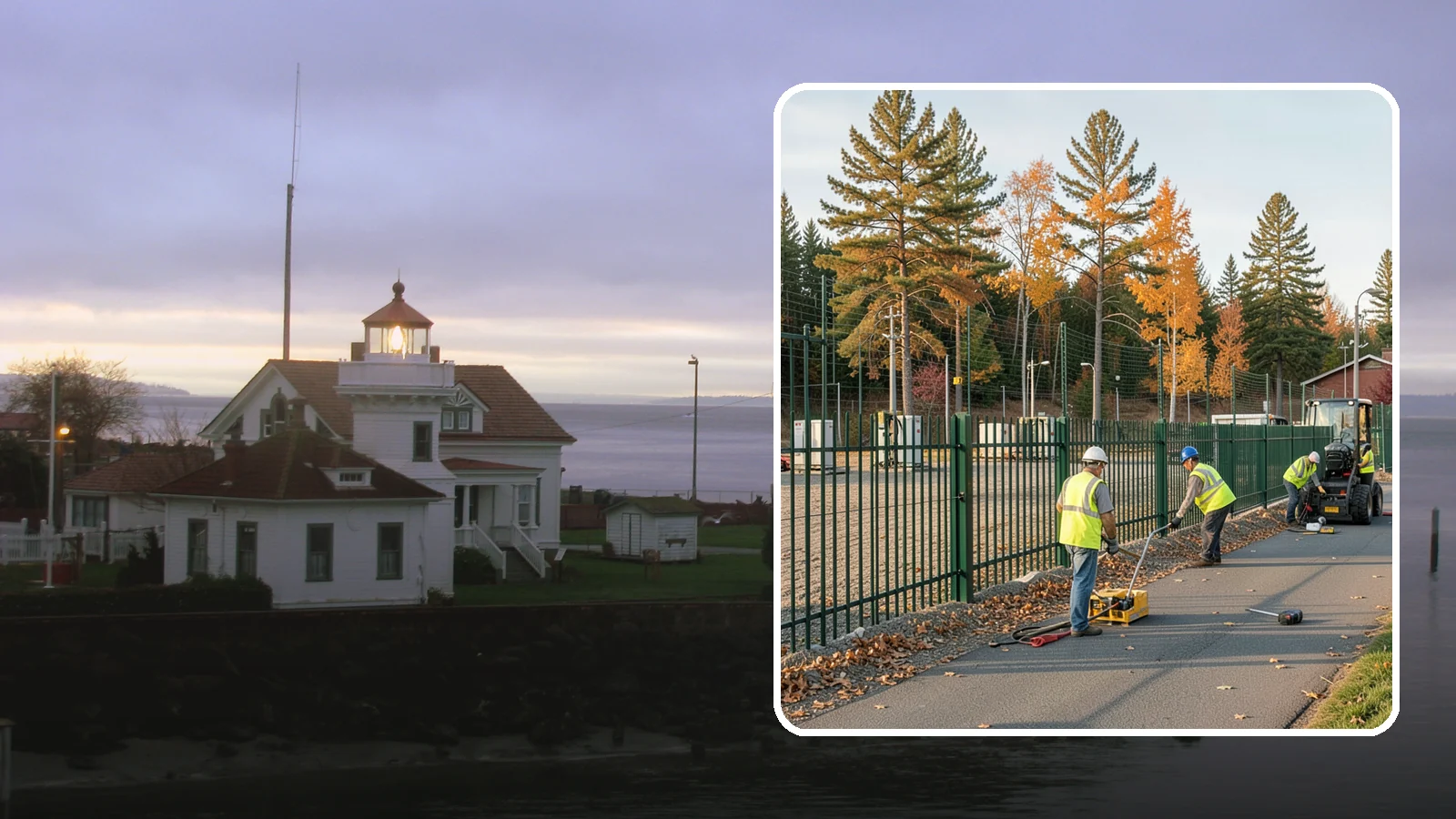Security Fencing in Mukilteo, Snohomish County, WA - Install high-security fencing for utility sites, equipment yards, and sensitive public infrastructure.