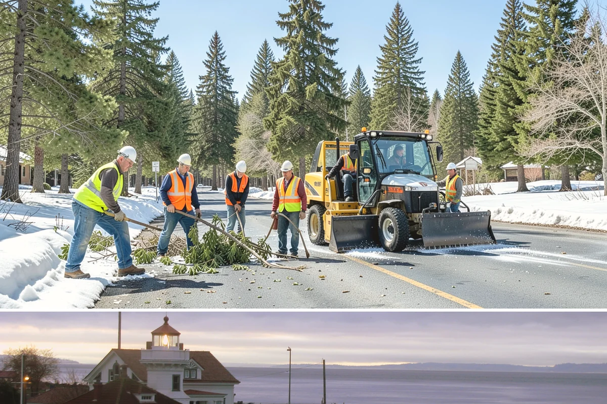 Security Fencing in Mukilteo, Snohomish County, WA - Security fencing is installed year-round, with project timing coordinated to facility operations and drier ground conditions...