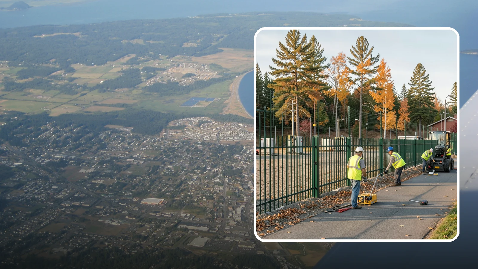 Security Fencing in Oak Harbor, Island County, WA - Install high-security fencing for utility sites, equipment yards, and sensitive public infrastructure.
