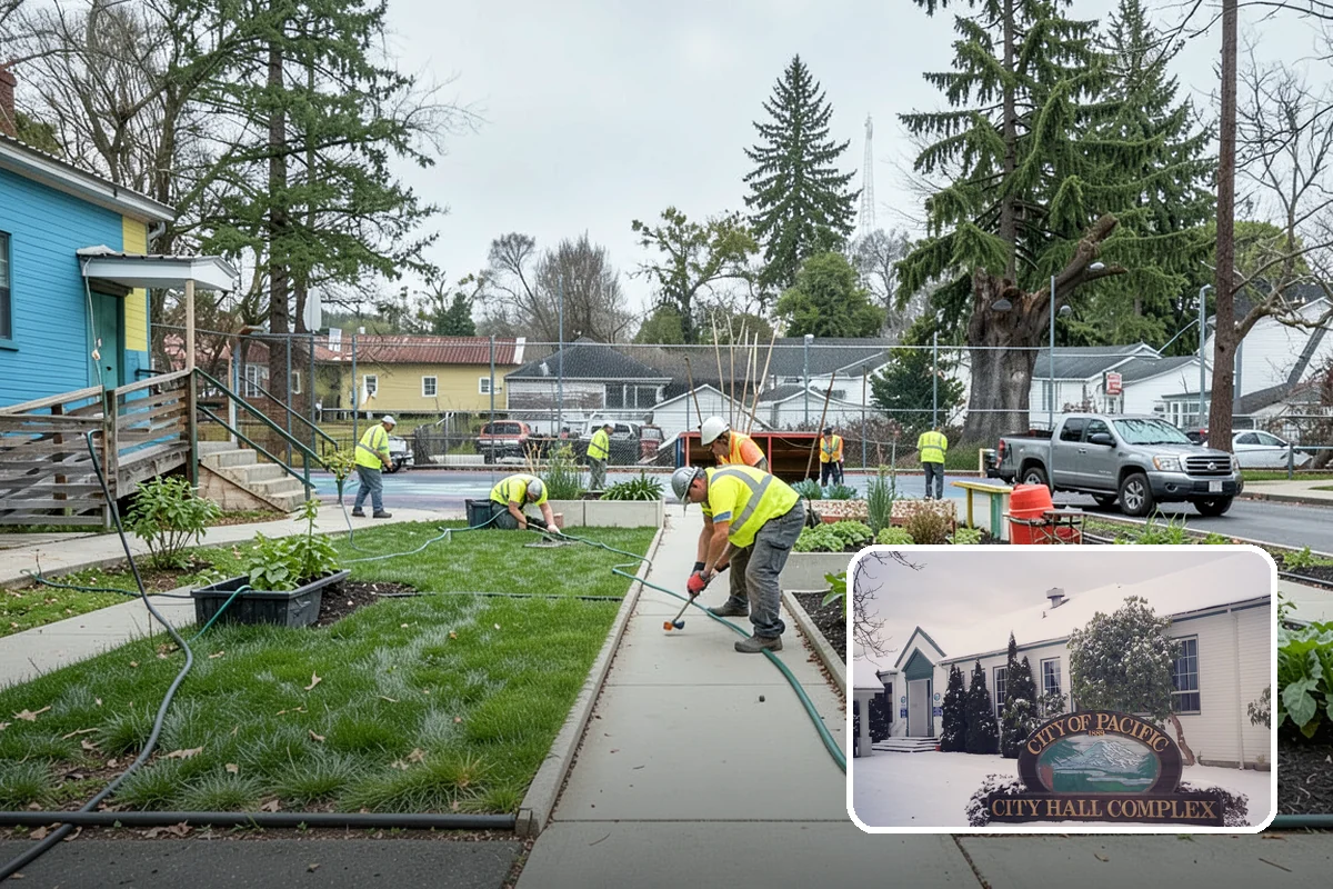 Security Fencing in Pacific, King County, WA - Deters and delays intrusion at critical infrastructure