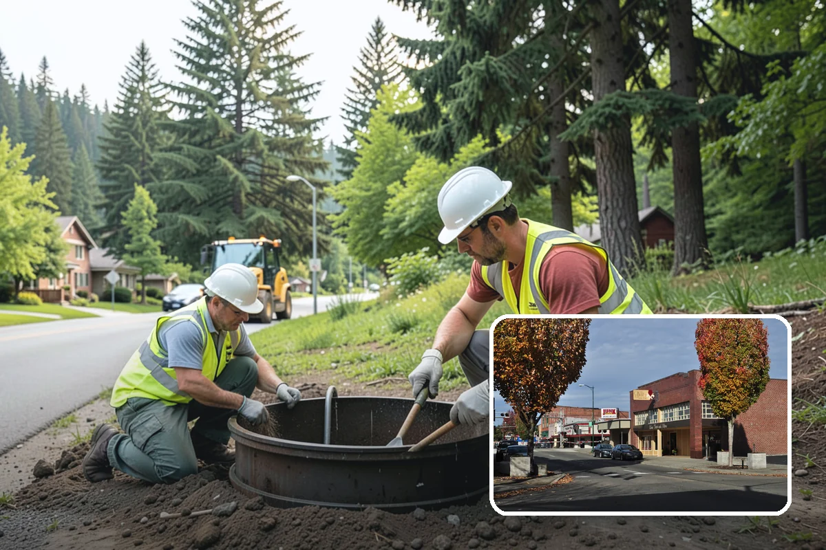 Security Fencing in Puyallup, Pierce County, WA - Deters and delays intrusion at critical infrastructure